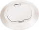 WHITE FLOOR BOX COVER - FLBC4520W WHITE FLOOR BOX COVER - FLBC4520W